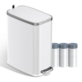 KdbK trash can lid with soft close for silent operation