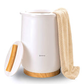Keenray towel warmer bucket front view for spa-like post-shower warmth and comfort