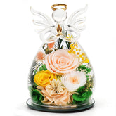 Kemiputi preserved rose under glass dome makes a timeless Mother's Day keepsake.