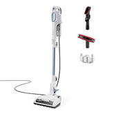 Kenmore CS2015 corded stick vacuum powers carpet cleaning with strong suction.
