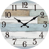 KECYET 14-inch silent wall clock with non-ticking design for peaceful bedrooms.