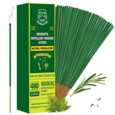 Kickoutor citronella incense sticks outdoors, creating ambiance while deterring flying insects.