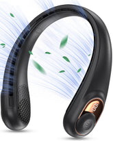 KIDEE neck fan with turbo air boost for quick cooling on the go.