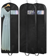 KIMBORA 60-inch dress garment bag in travel setup keeps gowns protected during transit