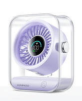 KIMMOO USB Desk Fan quiet operation ideal for quiet work or relaxed evenings