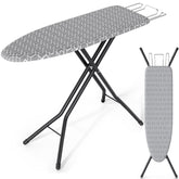 KINGBOARD foldable ironing board full size with stable metal legs for steady ironing