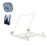 Kingdom Solutions adjustable acrylic easel plate stand for stable plate displays