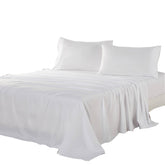 Kingnex oversized king flat sheet 132x110 for California King beds, with drape and coverage