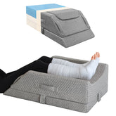 KingPavonini adjustable leg wedge pillow, top view, enables customizable elevation after surgery.