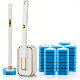 KIRIKIT disposable toilet brush long-handle for easy reach.