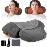 KITCADA 3-in-1 neck massager pillow front view for ergonomic relief.