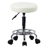 KKTONER round stool top view shows wide seating base for extended tasks.