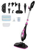 KMFurnila 14-in-1 attachments for versatile steam cleaning across surfaces.