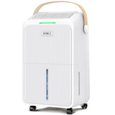 KNKA dehumidifier basement-setup showing quiet moisture removal for basements and living areas