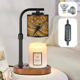 Kobodon Candle Warmer Lamp with dragonfly shade for warm ambiance