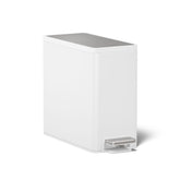 Kohler 20957-STW soft-close lid in white stainless steel.