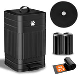 Kopuncare dog poop bin lid for outdoor odor control and easy access.