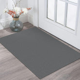 KOZYFLY door mat front view in grey for versatile entryway protection.