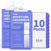 Ksend moisture absorber pack front view for small spaces like closets