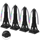 KTDRJN table fan for outdoor picnics with portable 4-pack convenience.