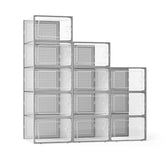 Kuject X-Large shoe storage box front view keeps shoes organized and visible.