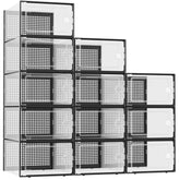 Kuject XX-Large shoe storage box shows clear visibility for quick selection.