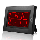 KWANWA large digital alarm clock with 3-inch LED display for easy reading from across the room.