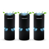 Lab Charge small ionic air purifier front view for quiet, filter-free air refresh.