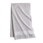 Lacoste Heritage Supima towel with soft touch for luxurious drying