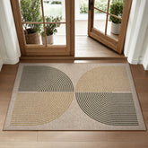 Lahome Enfys Rainbow rug with front-door look and non-slip backing for safety.