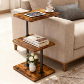 LAIDUOLEOE swivel table top lets you reach drinks from any seating angle.