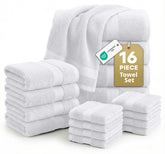 LANE LINEN 100 cotton bath towel set in packaging ideal for gifting