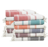 Lane Linen 12-pack bulk beach towels ready for family trips and vacations