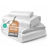 Lane Linen twin sheets set on bed highlighting hotel-style comfort for a restful night.