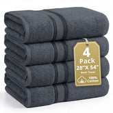Lane Linen Zero-Twist bath towel closeup with smooth surface and gentle touch.
