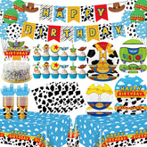 LANFUBEISI birthday banner brightens the party backdrop for photos.