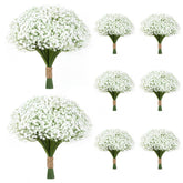 LarkAsh Baby's Breath 150pcs 12in stems for elegant bulk arrangements.