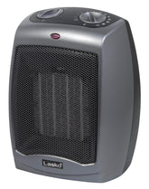 Lasko ceramic space heater with tip-over safety switch for stable placement and peace of mind