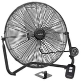 Lasko high velocity wall mount fan with pivoting head for targeted cooling.
