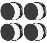 Laukowind LV-H132 replacement filters 4-pack for easy maintenance and fresher indoor air.