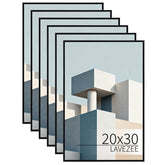 Lavezee 20x30 poster frame front view with slim, clear display