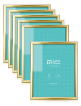 LaVie Home 8x10 gold frame pack showcases art with a contemporary touch.