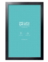 LaVie Home 14x24 frame front view with clear plexiglass for crisp displays