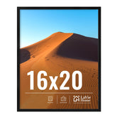 LaVie Home 16x20 frame with HD plexiglass front for clear and safe display