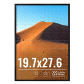 LaVie Home 19.7x27.6 black wall frame with clear HD Plexiglas for memories.