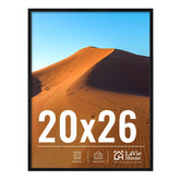 LaVie Home 20x26 black wall frame for versatile vertical or horizontal display.