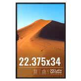 LaVie Home black frame on wall display highlights photos clearly
