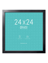 LaVie Home 24x24 poster frame with black finish for gallery-ready walls.