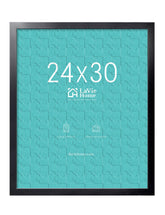 LaVie Home 24x30 picture frame black front view for gallery-style wall displays