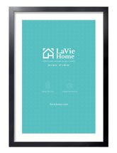 LaVie Home 24x34 black poster frame front view for durable wall display